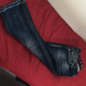 Rock Revival Capri Jeans. Gwen